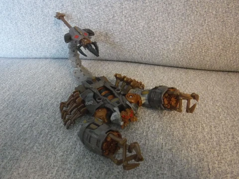 Transformers movie SCORPONOK Deluxe Class figure Hasbro 2007 Loose DOESN'T WORK Cover