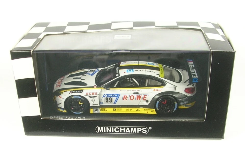 BMW M6 GT3 No.99 Rowe Racing - 24h Nürburgring 2017 (Basseng - Martin - Sims - Immagine 1 di 1