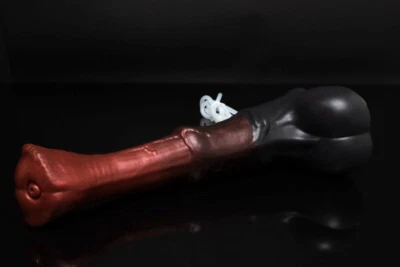 NEW Bad Dragon CHANCE FLARED Fantasy EXTRA LARGE Silicone Dildo CUM TUBE SOFT - Image 1 of 4
