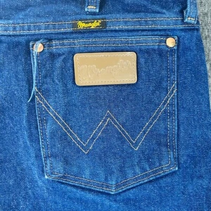 Vintage Wrangler Jeans Herren 36x30 passt 34x29 Denim 13MWZ Cowboy Schnitt Bootcut Y2K - Bild 1 von 6