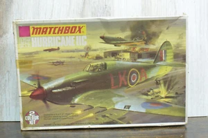 Matchbox 1/72 Hawker Hurricane IIC Vintage 2-COLORES Modelo Kit PK-11 ¡SELLADO! (b2) - Imagen 1 de 7