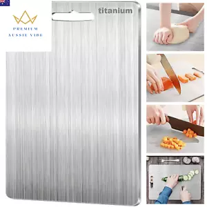 0.08Inch/2Mm Thickness Titanium Cutting Boards 100% Pure for Kitchen Cutting Edg - Picture 1 of 9