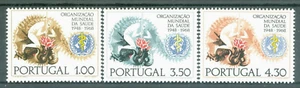 1968 Man killing Dragon,World Health Organisation (WHO),20th.,Portugal,1057,MNH - Picture 1 of 1