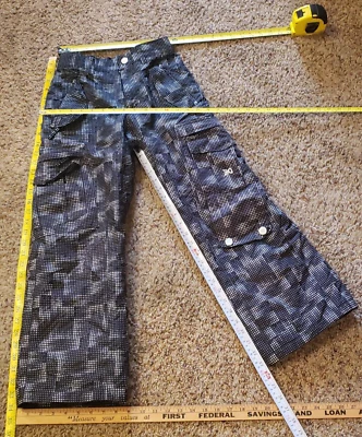 Body Glove Youth Size 10 Black /White Dot Pattern Pants Cargo Winter- Snowboard - Image 1 of 4