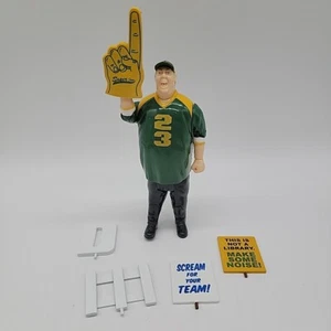 Fußball Fan Figur - Big Lo Super Fan Actionfigur Schaumstoff Fingerzeichen D-Zaun - Bild 1 von 8