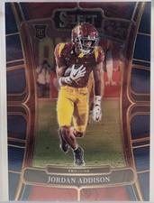 2023 Panini Select Draft Picks Jordan Addison RC #6 U.S.C. Trojans