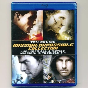 Mission Impossible 4 Movie Collection PG-13 1-4, new Blu-rays, spy, Tom Cruise - Picture 1 of 3