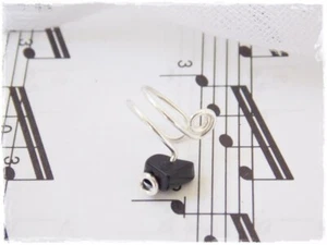 Polsino auricolare celtico senza pierce orecchino filo avvolgente polsino agata pietra polsino orecchio bosco - Foto 1 di 5