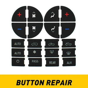 For GMC Acadia/Sierra 1500 2500 HD AC Climate Control Button Repair Sticker EOM - Picture 1 of 4
