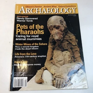 Archaeology Magazine March/ April 2004 Gibson's Passion Ancient Wine Mummies - Imagen 1 de 6