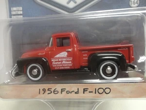 Greenlight 1956 FORD F-100 Rosso '56 Pickup COLLARE BLU Serie 12 - Foto 1 di 3