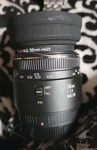 Quantaray 50mm f/2.8 Macro for Minolta AF Tech 10 With Hood & Filter - Picture 1 of 6