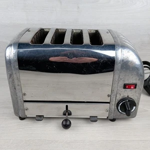 Dualit DCP4 4 Scheiben Classic Toaster Edelstahl 220-240V 2700W - Bild 1 von 10