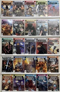 34 STAR WARS REBELLION #1-16 (-1) /KOTOR #0-47 RUNS DARK HORSE WILLIAMS 2006 NM- - Photo 1/2