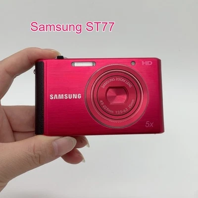Samsung ST77 Digital Camera 16.10 MP 5x Optical Zoom with Accessories Auto Focus - Image 1 of 4