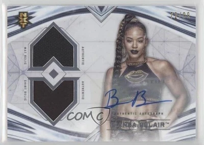 2020 Topps WWE Undisputed Dual Relic Auto /99 Bianca Belair #DRA-BB Auto - Image 1 of 2
