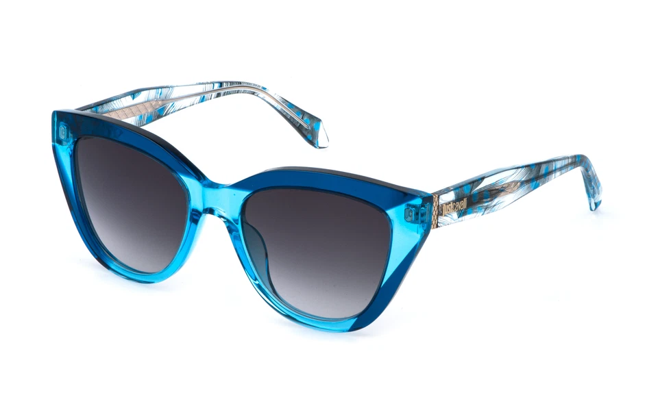 Gafas de sol Just Cavalli SJC173V 06SB AZUL TRANSPARENTE LUCIDO 54/19/140 MUJER Foto 1 de 1