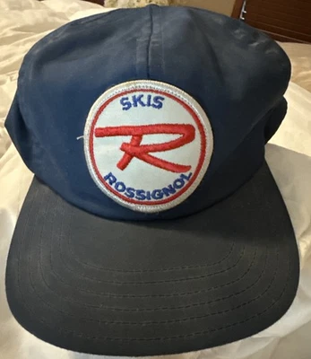 Gorra de esquí Rossignol vintage bordada azul Foto 1 de 2