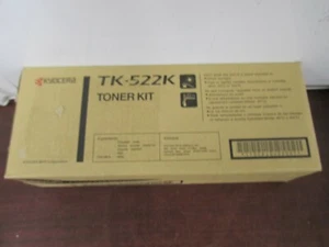 New Genuine Kyocera TK-522K Black Toner Cartridge for  C5015N [32c] - Picture 1 of 5