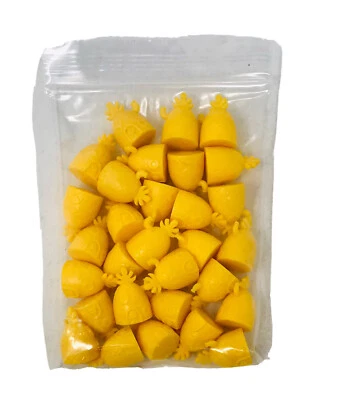 Bob Esponja Pantalones Cuadrados Monopoly 30 Casas Amarillas 2005 Piezas de Repuesto Construcción Foto 1 de 3