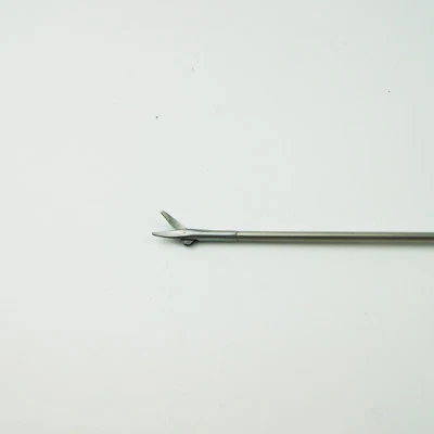 micro Laryngeal operating scissors left curved - Image 1 of 3