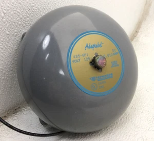 435-6P1 EDWARDS SIGNALING ADAPTABEL 6 INCH BELL 125 VDC - Imagen 1 de 8