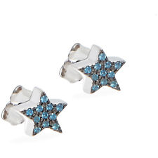 Jack & Co. Womens Earrings JCE0485  925% Silver Blue