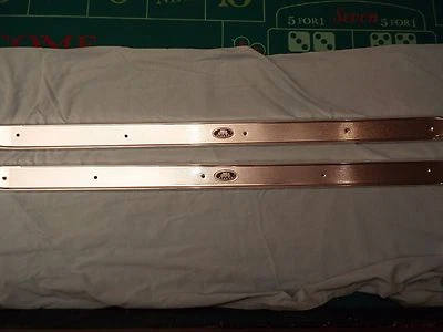 1961-1962 62-1963 63-64 1964 Chevy Chevrolet Impala alfombra nueva placas de umbral de puerta Foto 1 de 2