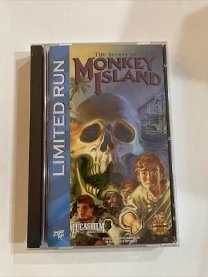 The Secret Of Monkey Island - Classic Edition [Limited Run Sega CD] NEW Sealed - Image 1 of 3
