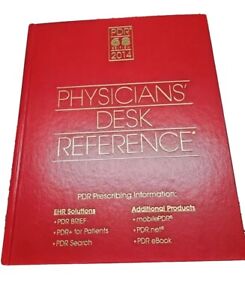 Physicians’ Desk Reference Hardcover Book PDR Prescribing 68 Edition 2014