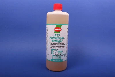 Sotin R 77 Abflussrohrreiniger 1 Liter Abflussreiniger Abflussfrei Rohrreiniger