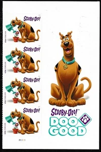 US 5299 Scooby-Doo F Panel Strip 4 MNH 2018 - Bild 1 von 1