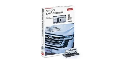 MINI COCHE Y LIBRO KYOSHO Rasguño y Abolladura Nº14 LAND CRUISER BLANCO K07118W Foto 1 de 4