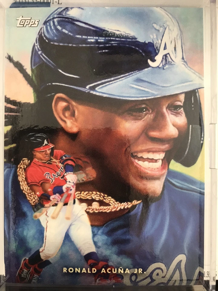 2021 Topps Game Within The Game #1 - Ronald Acuna Jr. - SP /5089 - Paul Jennis - Image 1 of 1