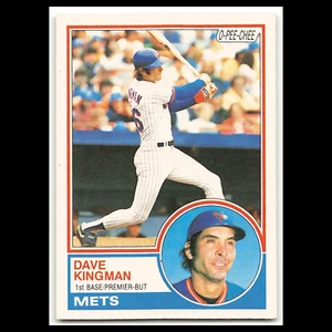 Dave Kingman #160 1983 O-Pee-Chee New York Mets Baseball Card MLB NM - Picture 1 of 3