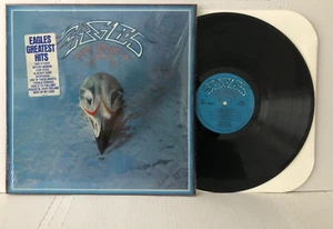 Eagles THEIR GREATEST HITS 1971-1975 Asylum 1977 Shrink Hype sticker NM/VG++ - Picture 1 of 6