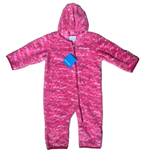 Columbia Niñas Snowtop II Bunting Infantil 6-12 Meses Rosa Nuevo con Etiquetas - Imagen 1 de 6