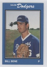 1989 Salem Dodgers Bill Bene #7 Rookie RC