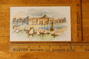 Antique Victorian Trade Card Marshalltown Iowa - Picture 1 of 4