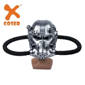 Xcoser Fallout 76 Power Armor T-60 Casco Cosplay Utilería Resina Réplica Portátil - Imagen 1 de 22
