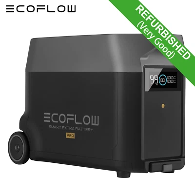 ECOFLOW Home Backup LiFePO4 Extra Battery 3600Wh for Delta Pro Power Station - Image 1 of 4