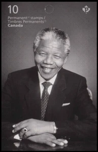 Canada Stamps, Booklet of 10, Nelson Mandela, #2806a, BK612 MNH - Picture 1 of 2