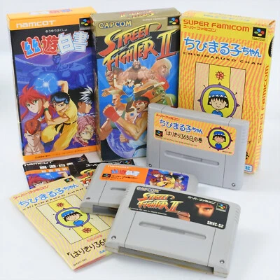 Street Fighter II - CHIBI MARUKO CHAN - Yuyu Hakusho Super Famicom Nintendo sf - Image 1 of 4