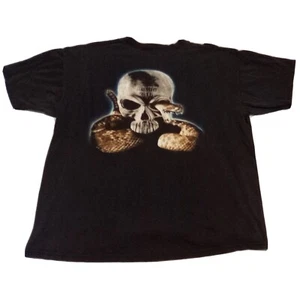 Vintage Stone Cold Steve Austin T shirt WWF Wrestling Skull Rattle Snake Size XL - Picture 1 of 12