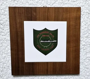 USS Kennebec AO 36 Navy Ship Commemorative Plaque (Tile On Wood) - Picture 1 of 5