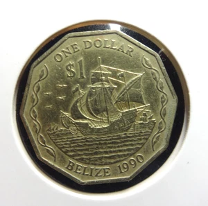Belize 1990 1 Dollar 👀 - Bild 1 von 2