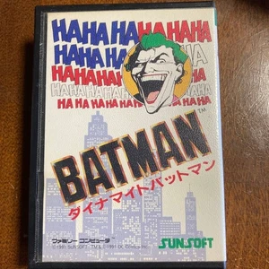 Dynamite Batman Famicom Japan mit Hülle Getestet Nintendo FC Selten Retro Spiel JP - Bild 1 von 7