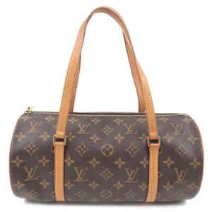 Louis Vuitton Monogram Papillon 30 Handtasche Gold Metallbeschläge M51385 Original - Bild 1 von 18
