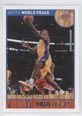 2013-14 NBA Hoops Red Back Metta World Peace #254 - Image 1 of 2