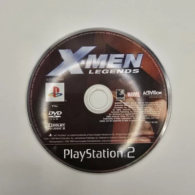 X-Men Legends (Sony PlayStation 2, 2004) Disc Only - Mint Condition - Image 1 of 3